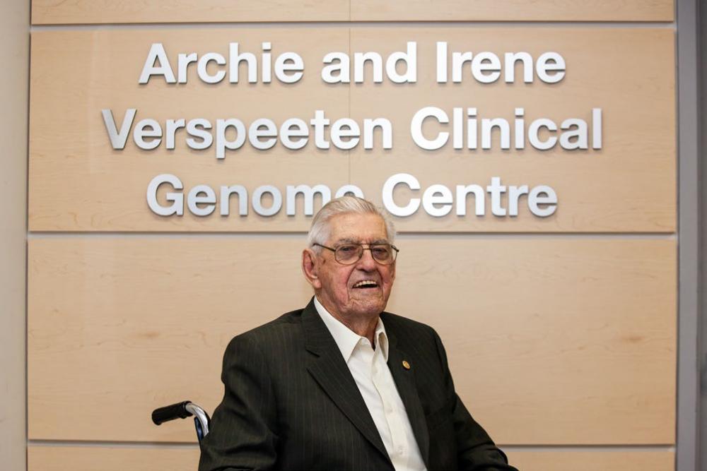 Archie Verspeeten transformational gift